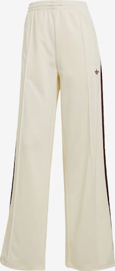 ADIDAS ORIGINALS Hose 'Adicolor Classic Firebird' in 26-28/Regular in weinrot / weiß, Produktansicht
