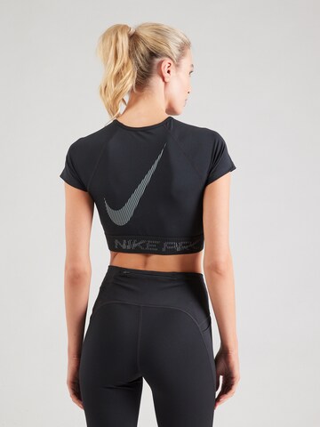 NIKE - Camiseta funcional en negro: frente