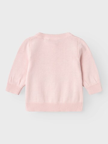 Cardigan 'FASILLE' NAME IT en rose