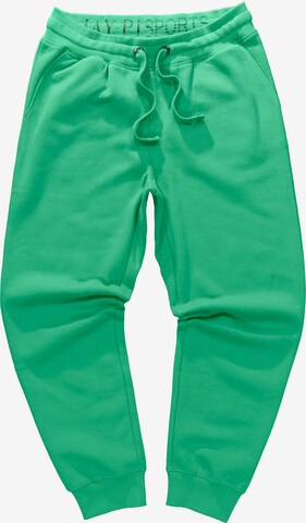 JAY-PI Tapered Broek in Groen: voorkant