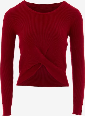 NALLY Sweater in Red: front