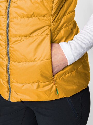 VAUDE Sports Vest 'Moena' in Yellow