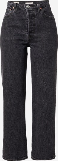 LEVI'S ® Jean 'Ribcage Straight Ankle' en noir denim, Vue avec produit