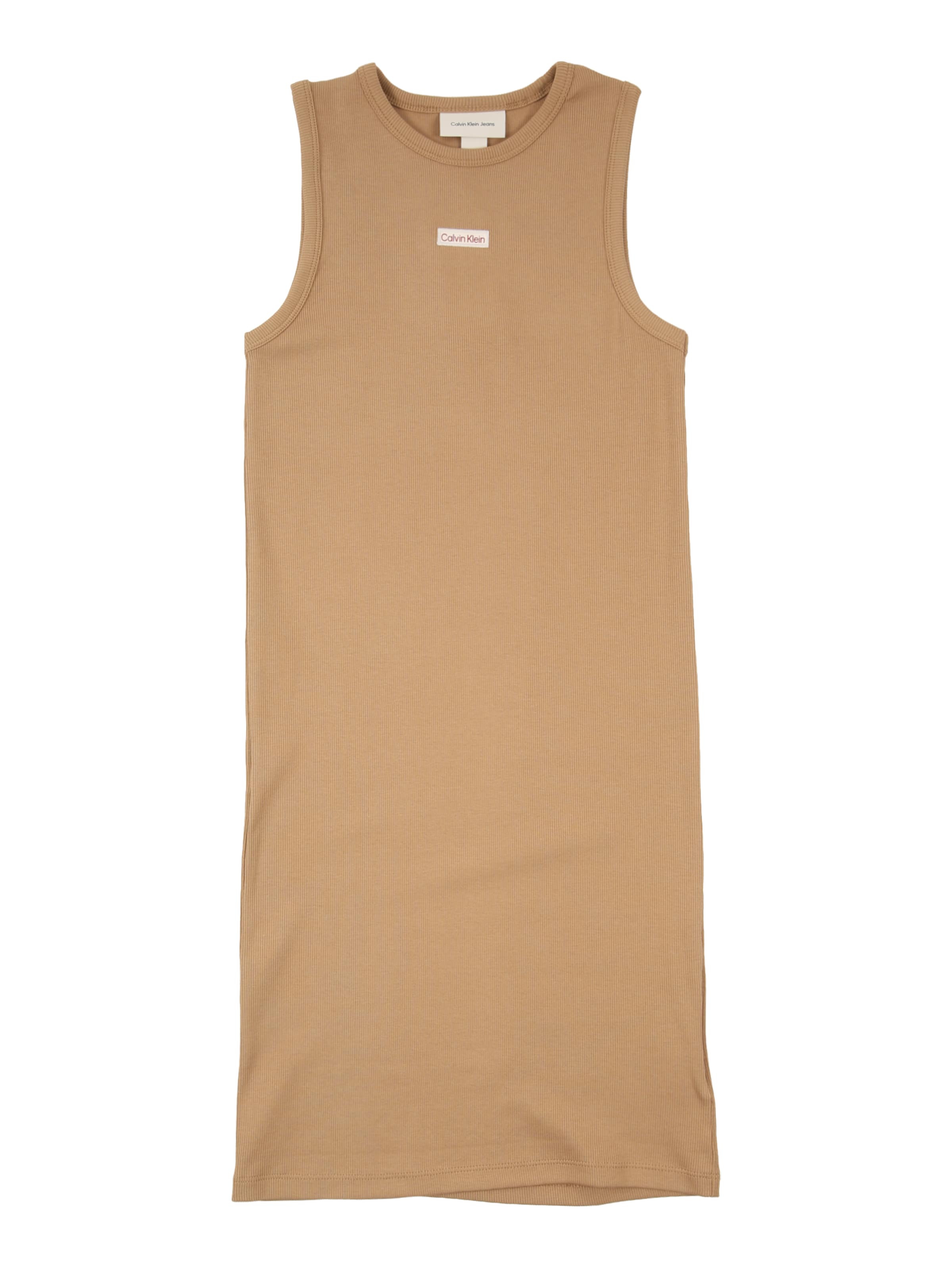 Calvin Klein Jeansregular Haljina - smeđa boja: prednji dio