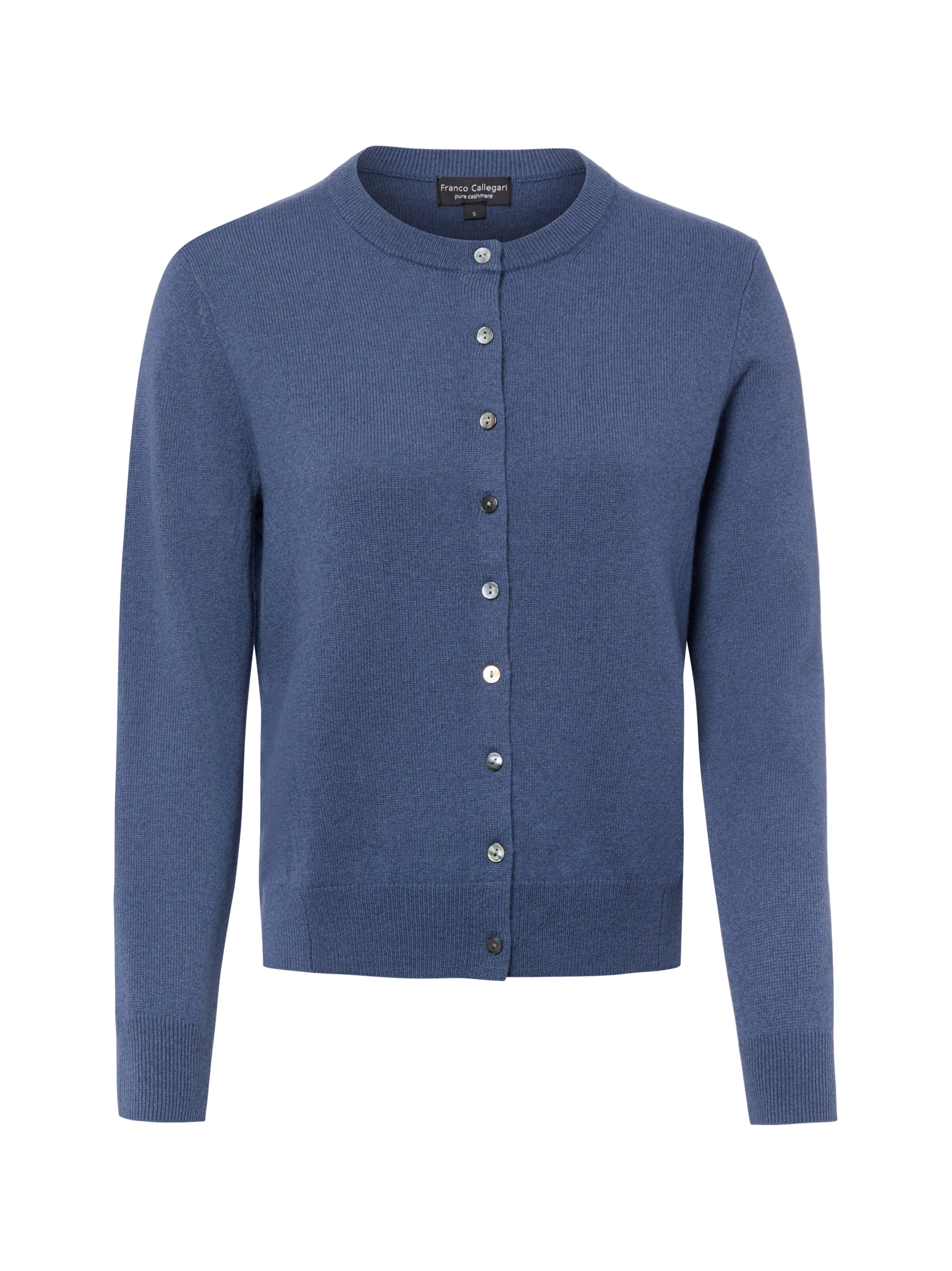 Franco Callegari Knit cardigan in Blue: front