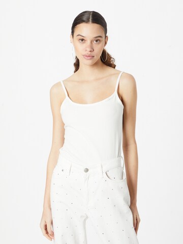 Dorothy Perkins Top 'Cami' in White: front
