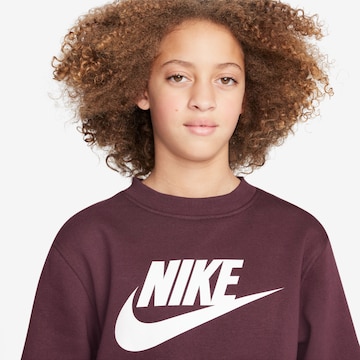 Nike Sportswear Суичър в червено