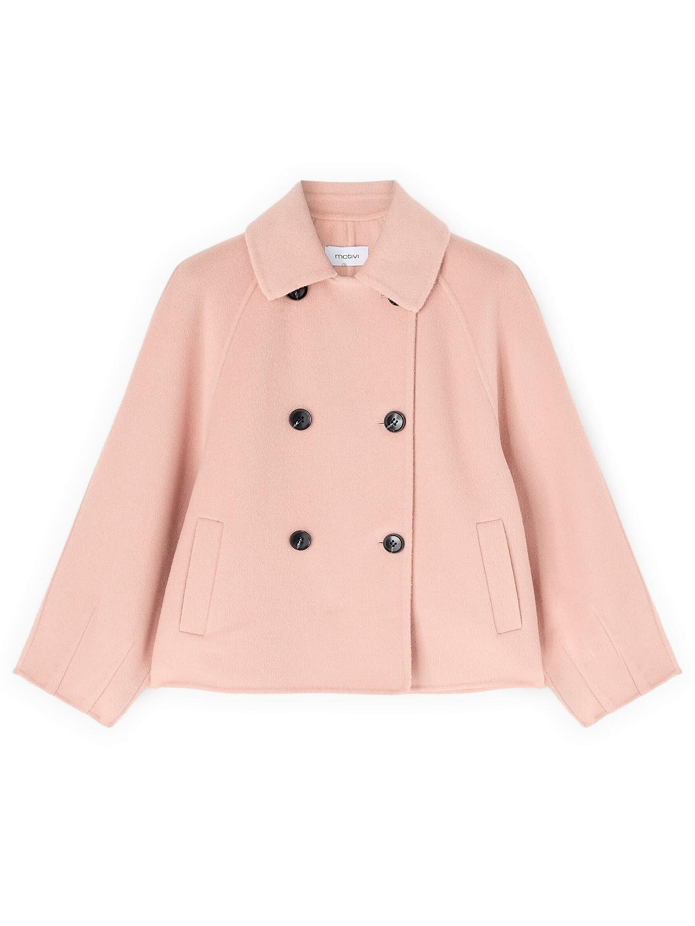 Cappotto invernale di MOTIVI in rosa: frontale