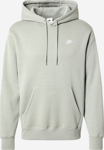 Nike Sportswear Свитшот 'CLUB' в Зеленый: спереди
