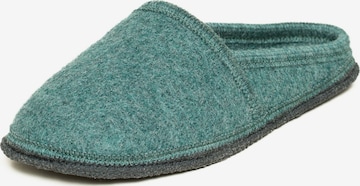 Gottstein Slippers 'Walkpantoffel Villach' in Green: front