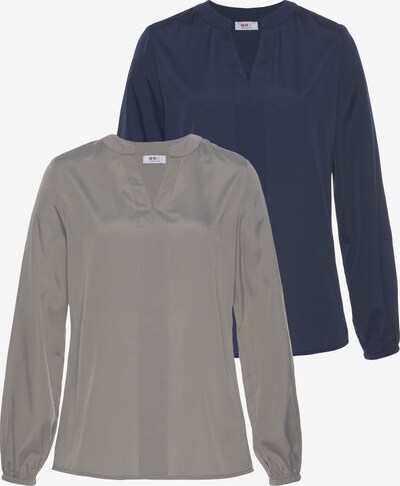 FLASHLIGHTS Schlupfbluse in navy, Produktansicht