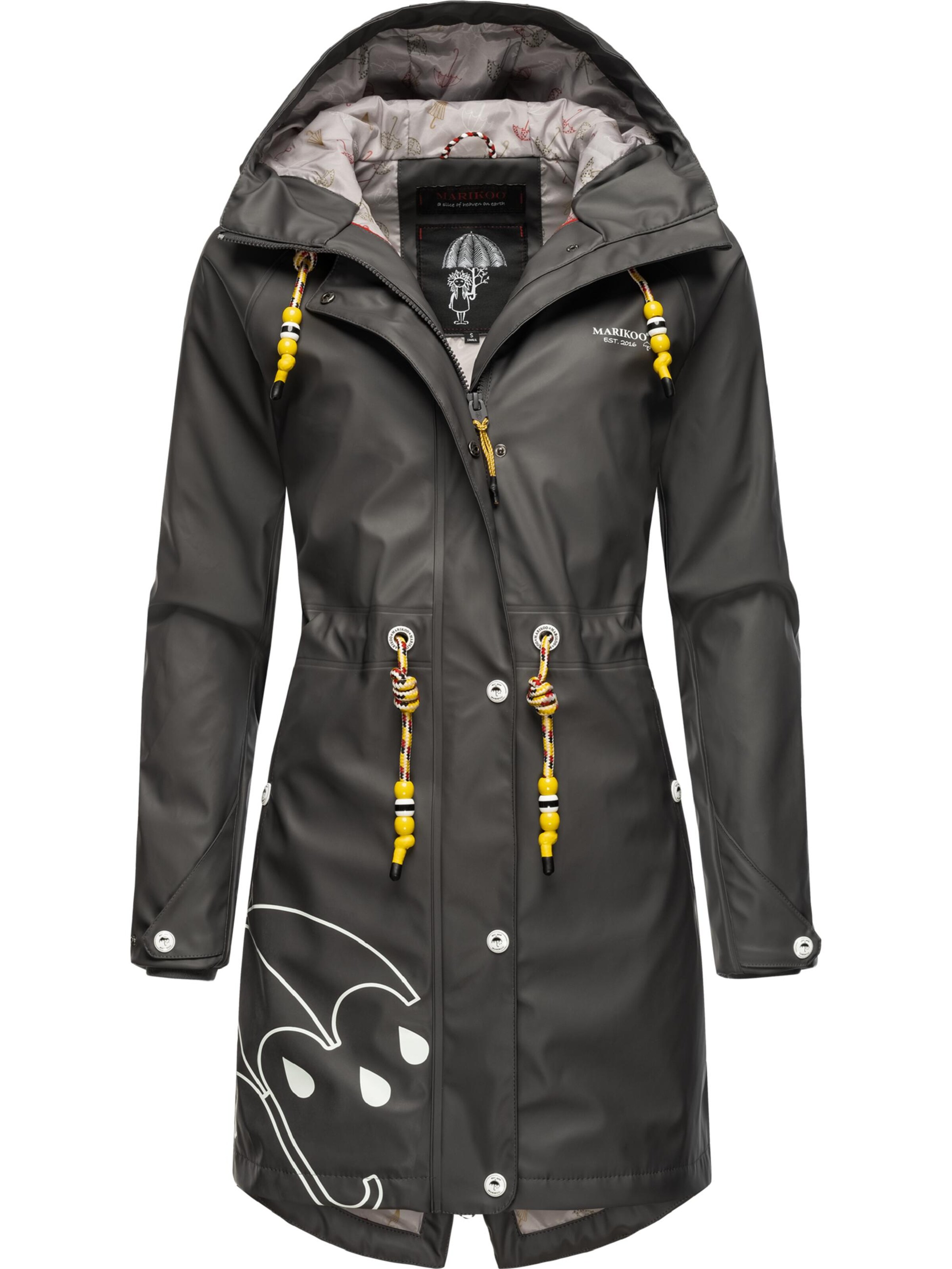 MARIKOO Functionele mantel in Grijs