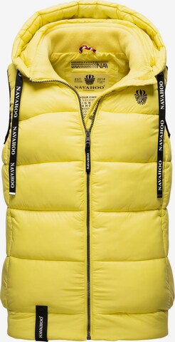 NAVAHOO Vest 'Kassidy' in Yellow: front