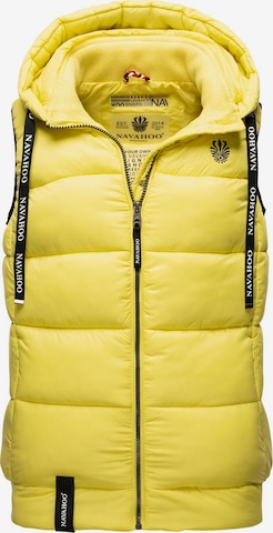 NAVAHOO Vest 'Kassidy' in Yellow: front