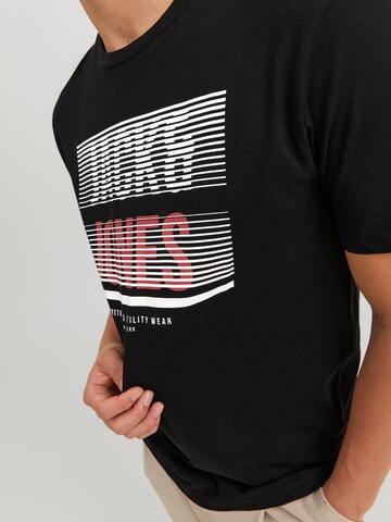 JACK & JONES T-Shirt 'JJBRIX' in Schwarz