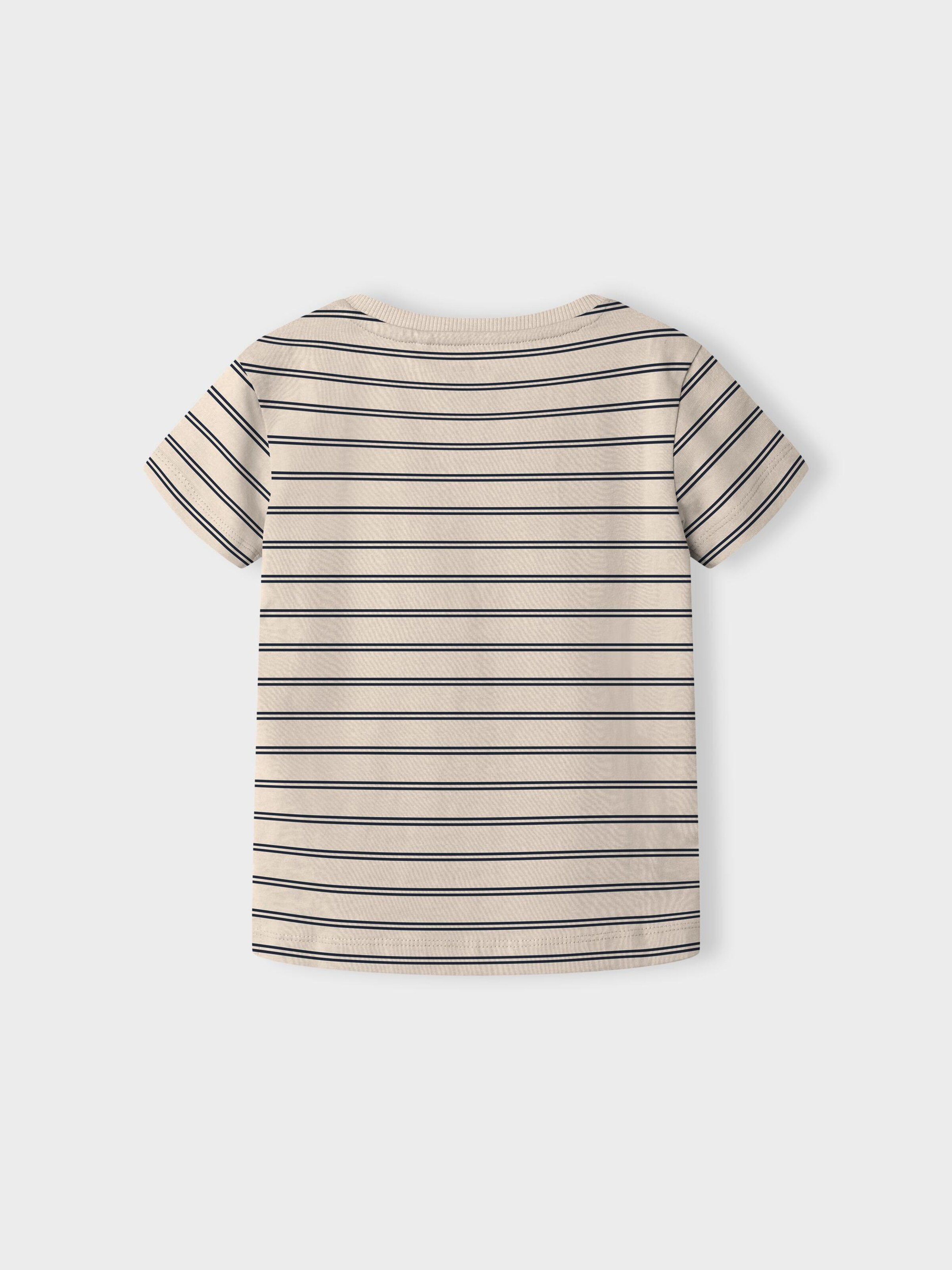 Kinder Kids (Gr. 92-140) NAME IT T-Shirt 'VOBY' in Hellbeige - MU56281 Kinder Kids (Gr. 92-140) NAME IT T-Shirt 'VOBY' in Hellbeige - MU56281
