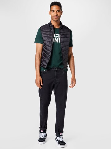 JACK & JONES Γιλέκο 'Ehero' σε μαύρο