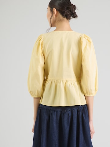 Bluză 'ONLRANINA' de la ONLY pe galben