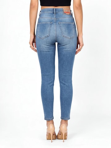 Skinny Jeans '1984 Slandy-High' di DIESEL in blu