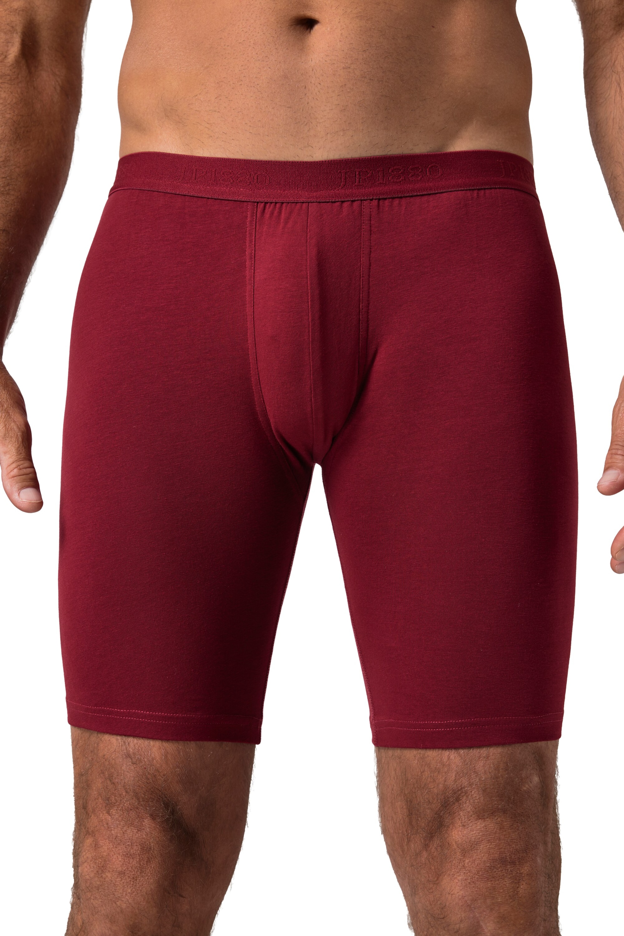 JP1880 Boxershorts in Rood: voorkant