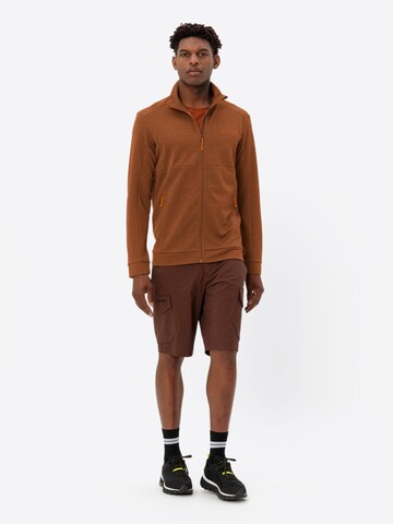 VAUDE Athletic fleece jacket 'Neyland ' in Brown