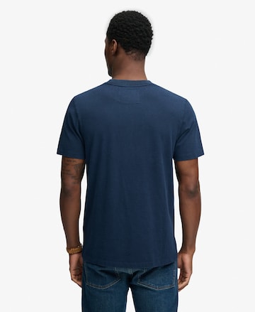 T-Shirt 'Vintage Prep' Superdry & Co en bleu