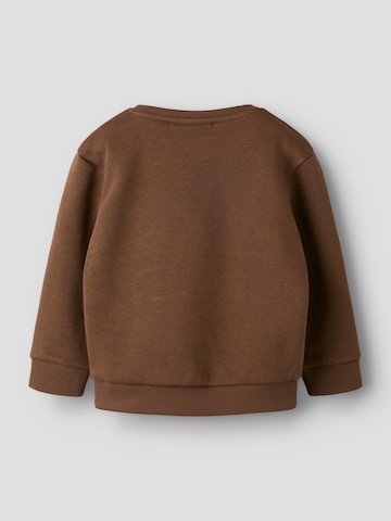 NAME IT - Sweatshirt 'NMMOLAV' em castanho