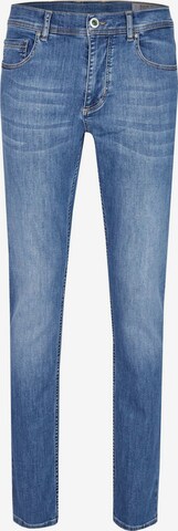 HECHTER PARIS Slimfit Jeans in Blauw: voorkant