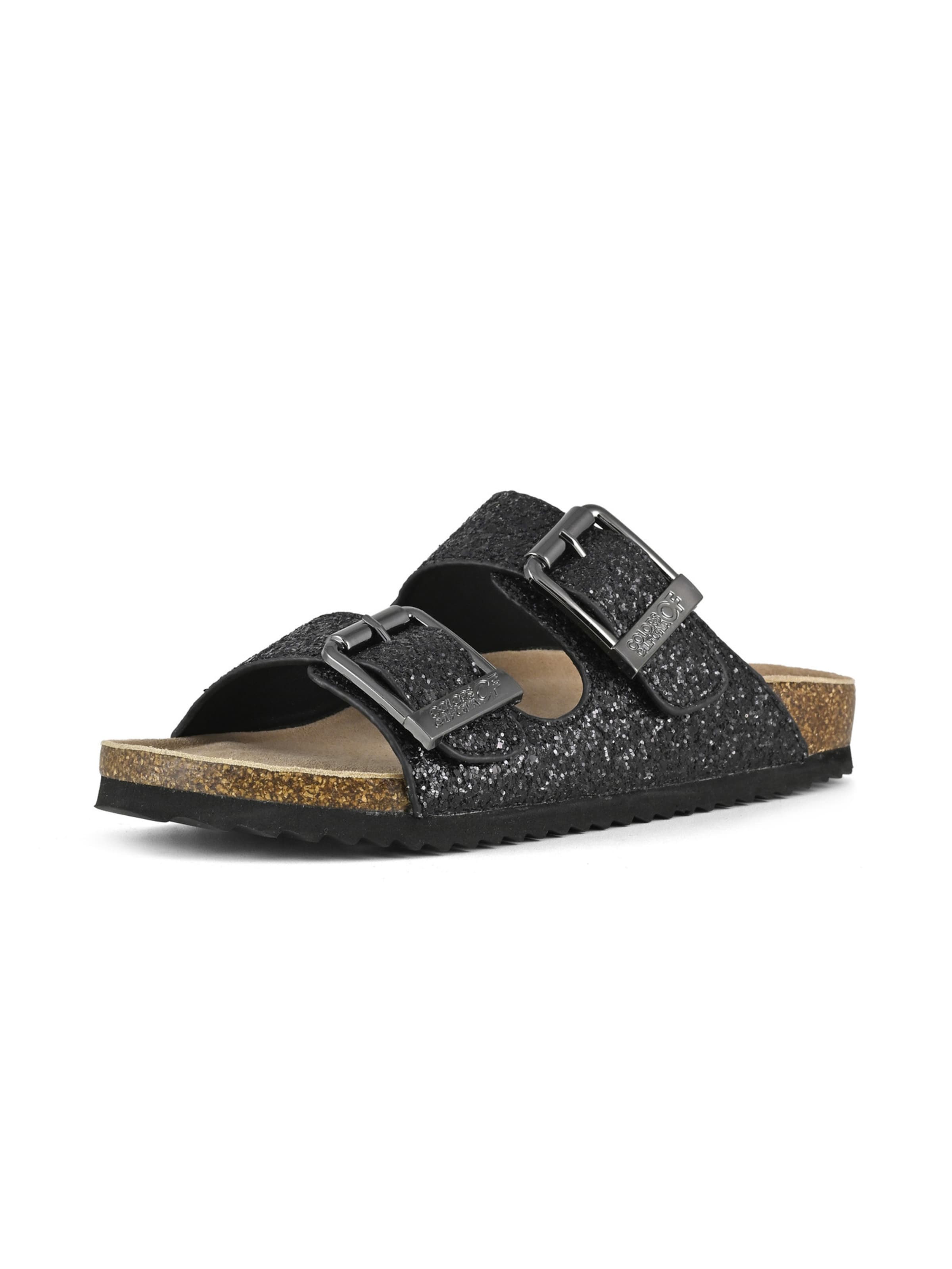 COLORS OF CALIFORNIA - Sapato aberto em preto: frente
