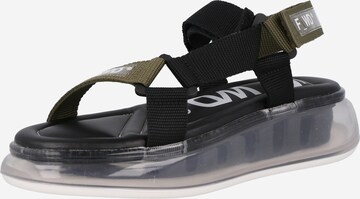 F_WD Sandal 'XP6_SEITEN' in Black: front