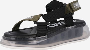 F_WD Sandals 'XP6_SEITEN' in Black: front