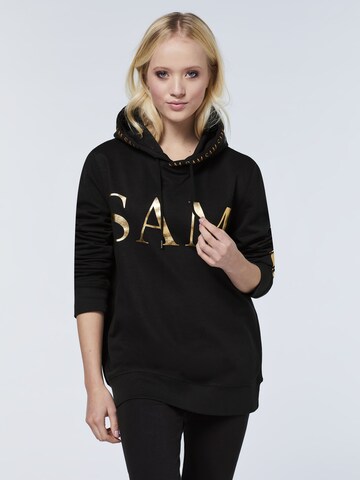 UNCLE SAM Sweatshirt in Black: front