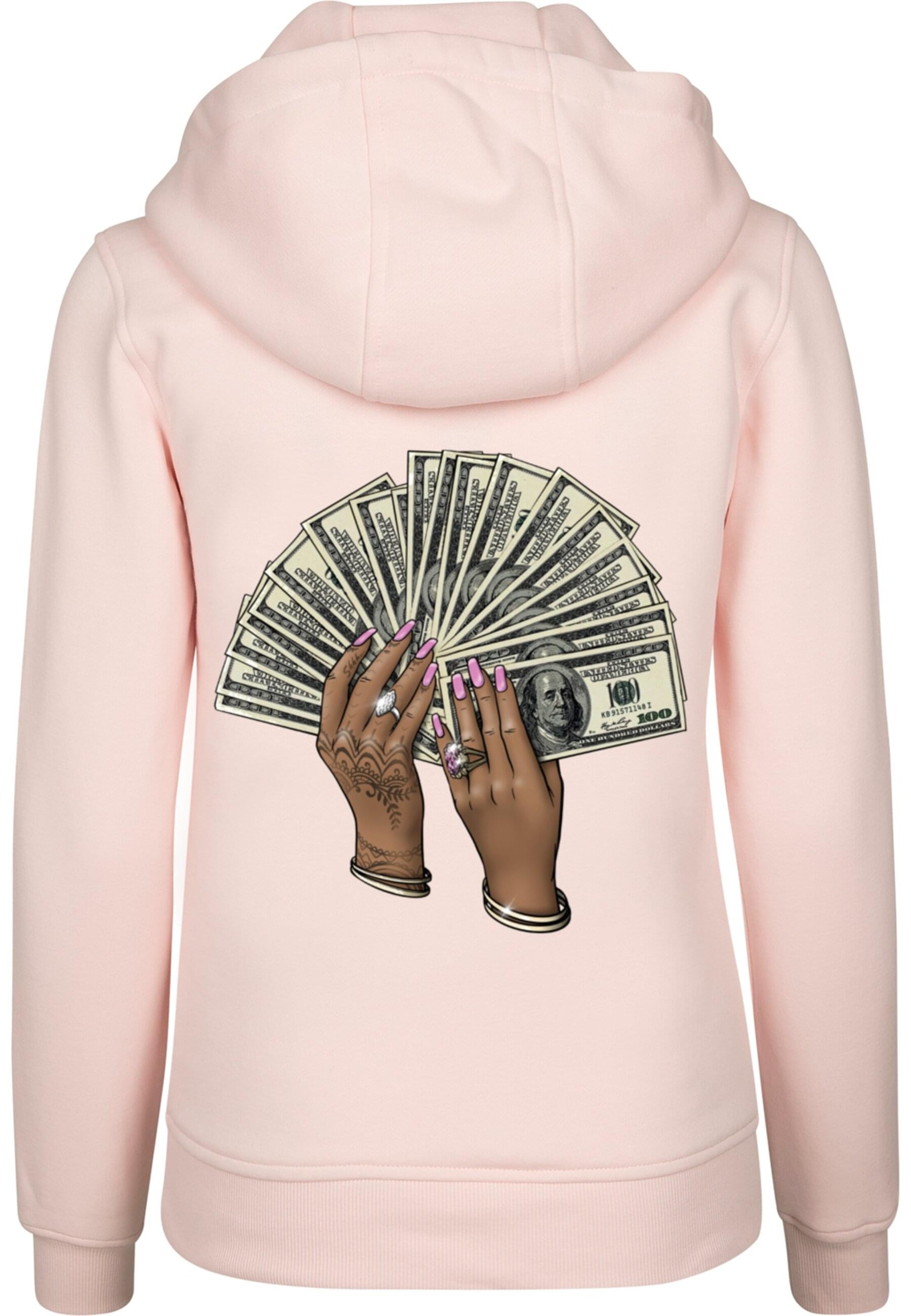 Mister Tee Sweatshirt 'B**** Better' in Roze