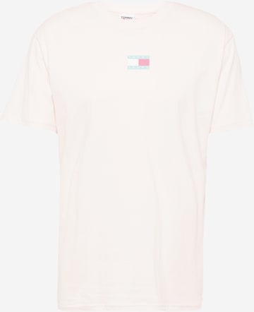 Tommy Jeans - Camiseta en rosa: frente