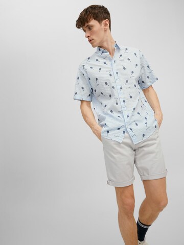 JACK & JONES - regular Pantalón chino 'JJIBowie' en gris