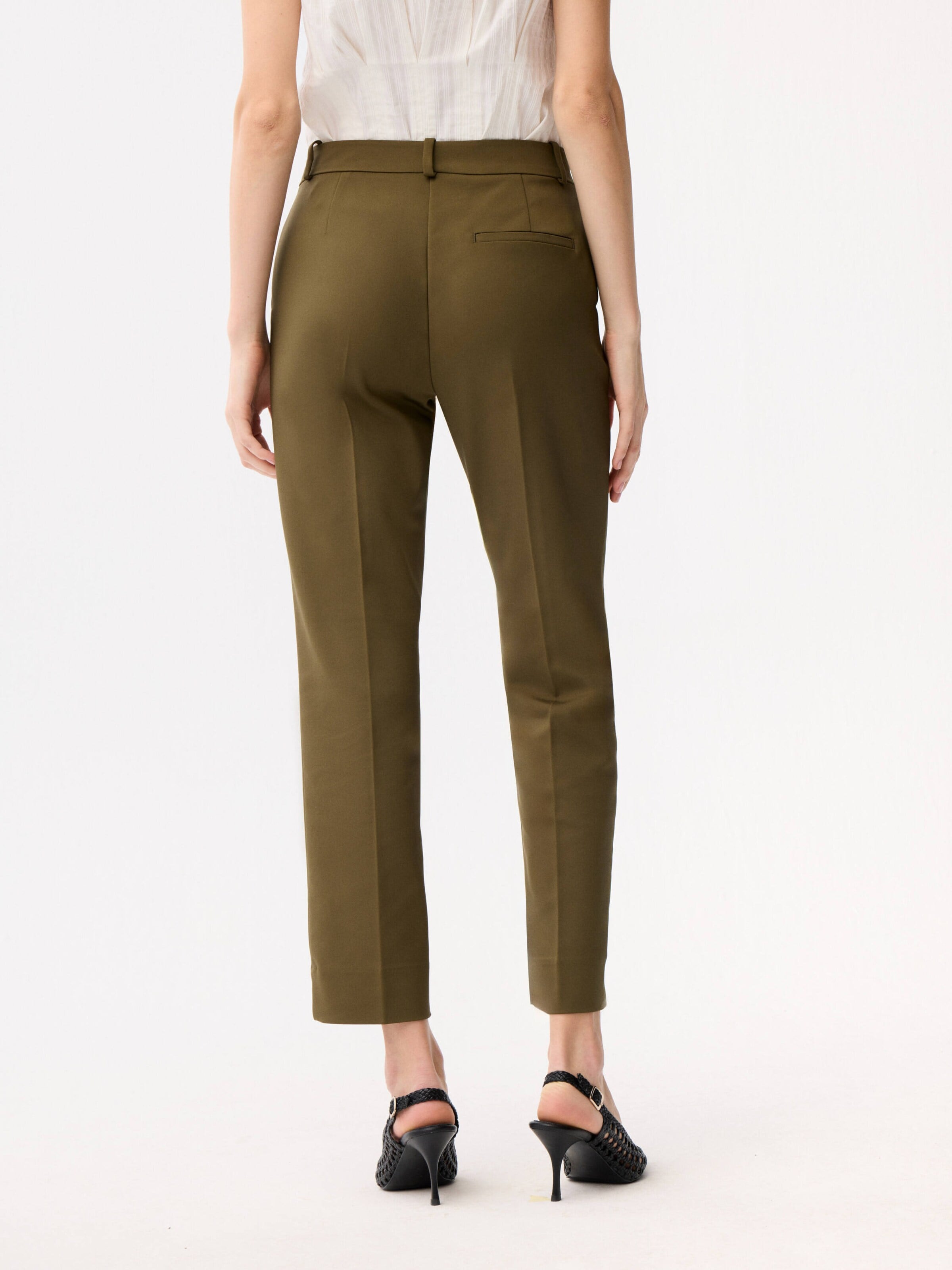 Coupe slim Pantalon adl en vert