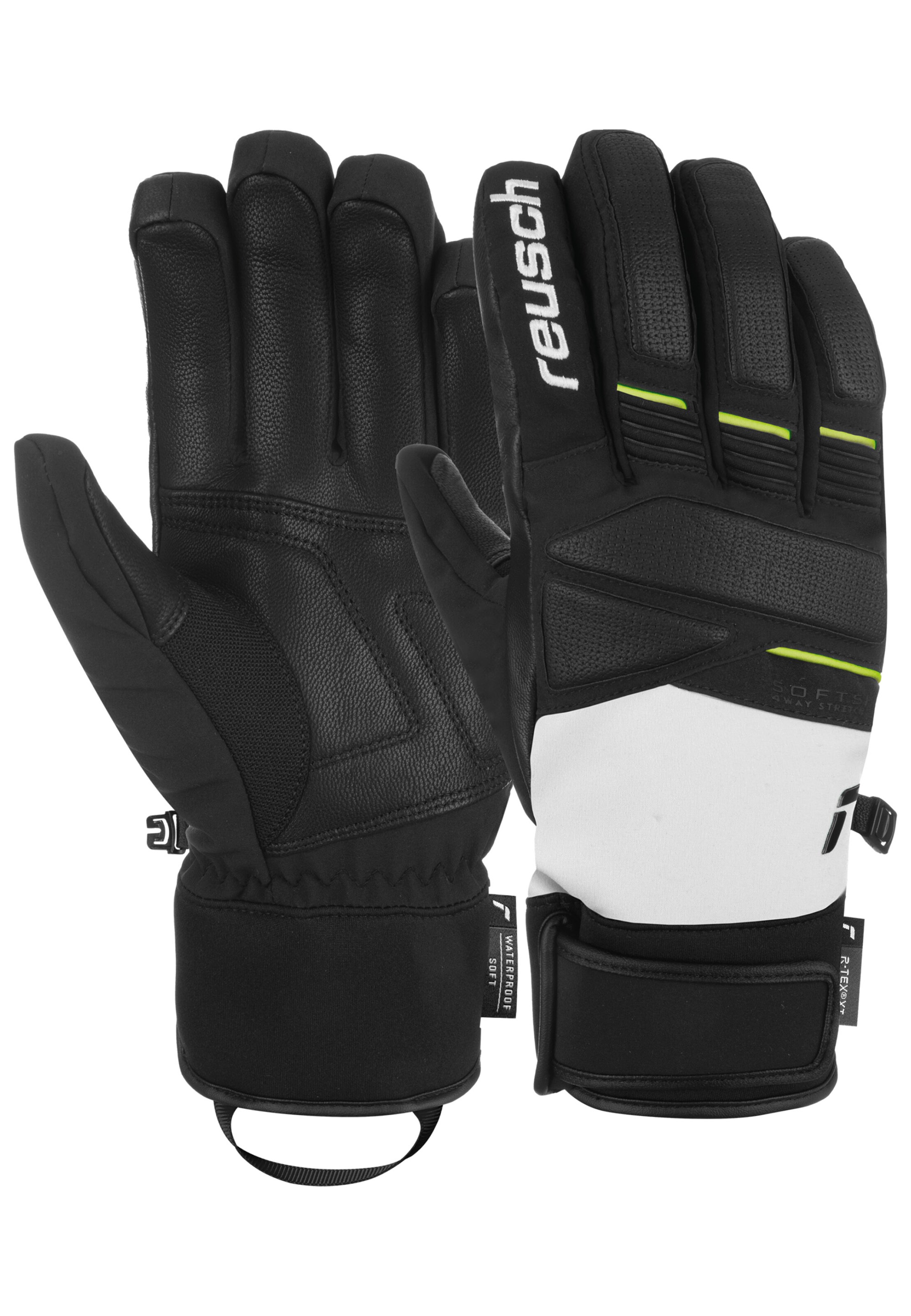 REUSCH Sports gloves 'Thunder' in Grey: front