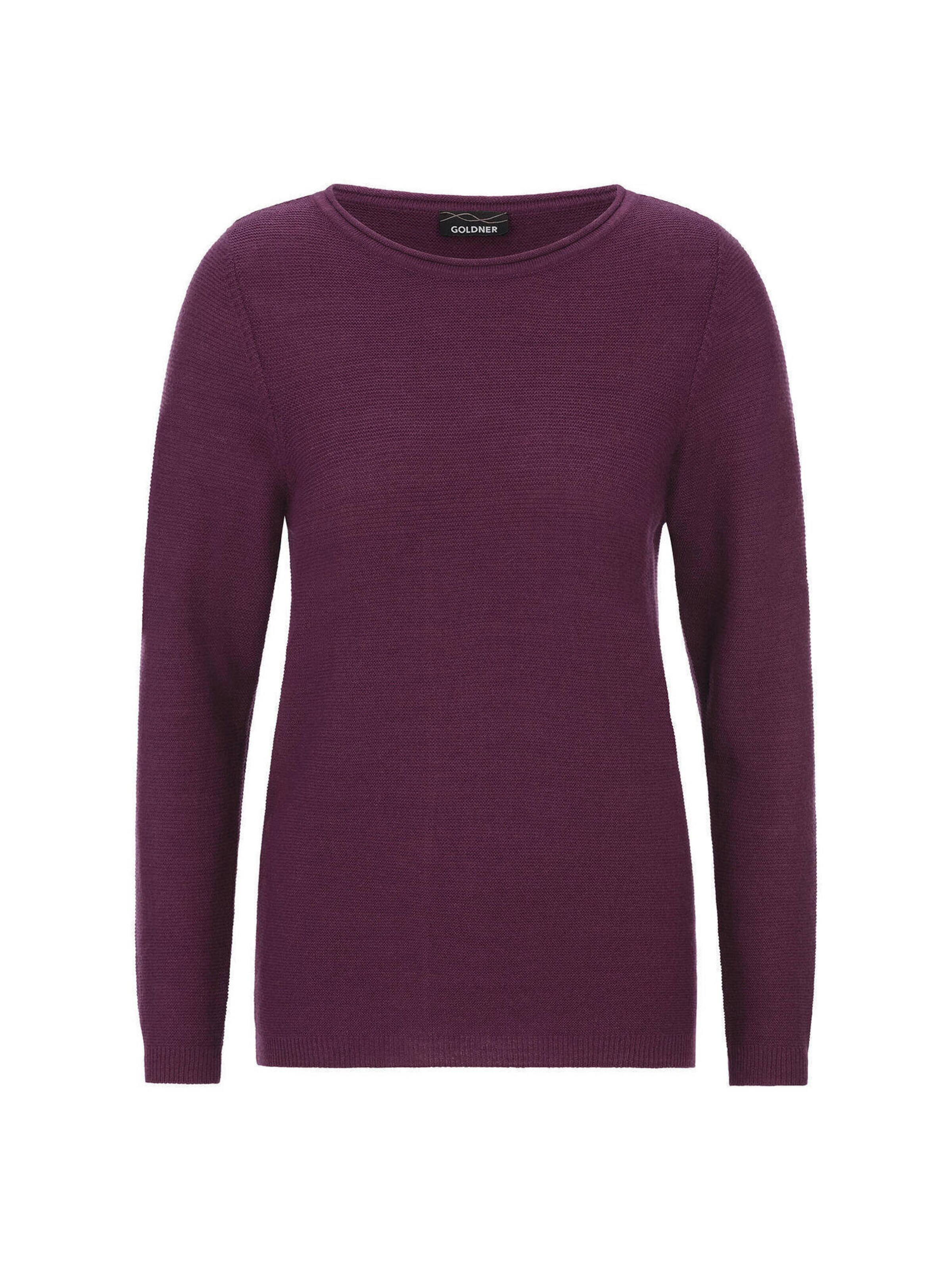 Goldner Sweater in Purple: front