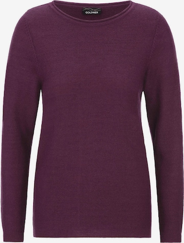 Pull-over Goldner en violet : devant