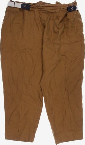 SAMOON Pants in 6XL in Brown: front
