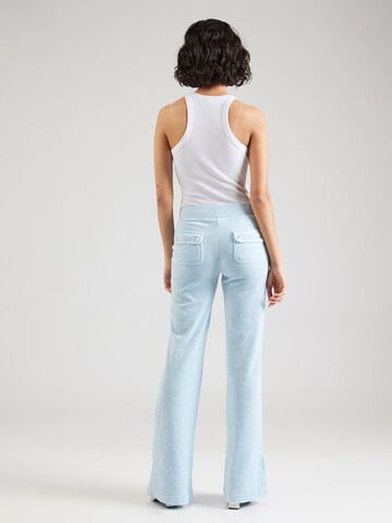 Evazați Pantaloni 'LAYLA' de la Juicy Couture pe albastru