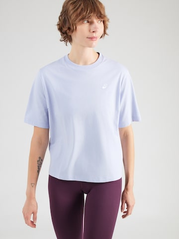 Tricou funcțional de la ASICS pe albastru: față