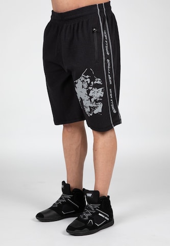 Regular Pantalon fonctionnel Gorilla Wear en noir : devant