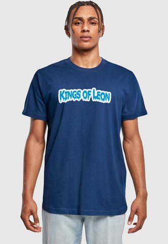 Merchcode Shirt 'KOL - Garbage Pail One' in Blauw: voorkant