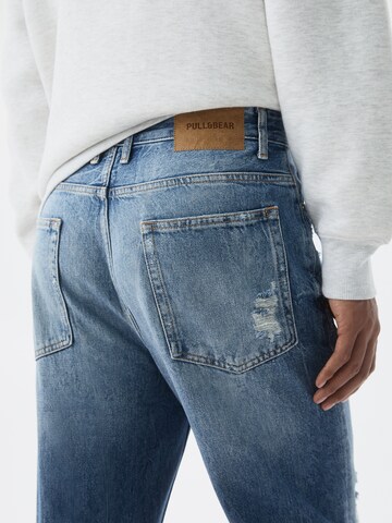 Pull&Bear Regular Jeans in Blau