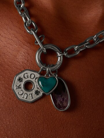 Lucardi Hangers in Zilver: voorkant