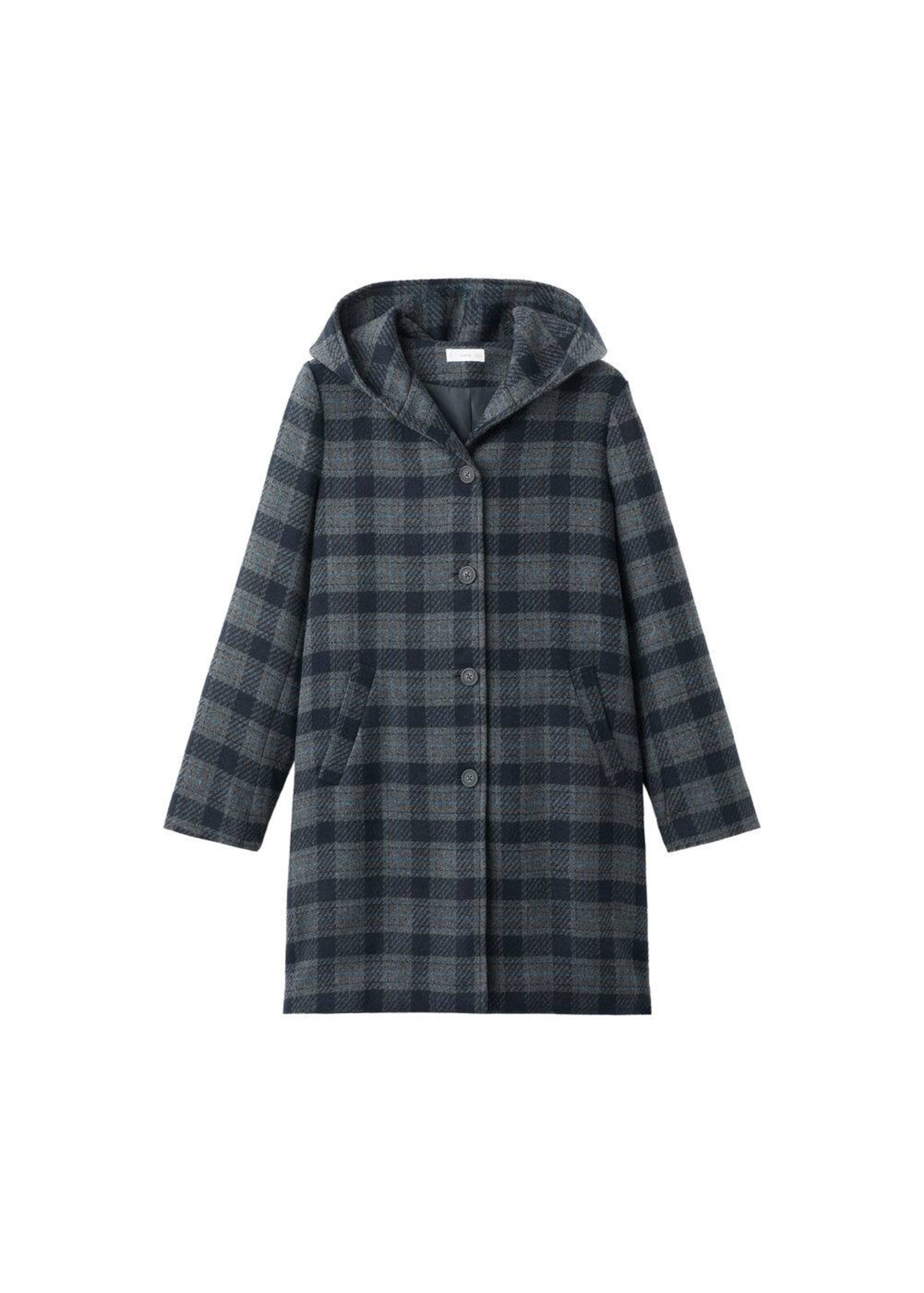 MANGO TEEN Mantel 'Pluto' in Blau: Vorderseite