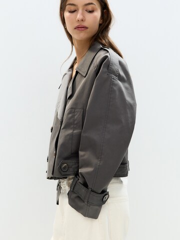 Pull&Bear Between-season jacket in Grey