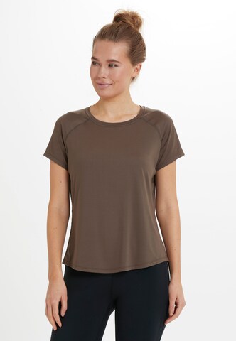 Athlecia Performance shirt 'Gaina' in Green: front