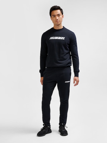 Hummel Tapered Broek 'ELEMENTAL' in Zwart